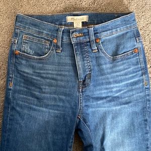 Madewell 9” High rise Skinny Crop 25Tall